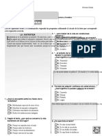 Prueba Diagnóstica 9 Español (2011)