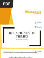 Relaciones de Tiempo