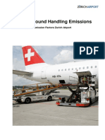 Aircraft Ground Handling Emissions Methodology and Emission Factors Zurich Airport