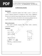 Heat Transfer Principles