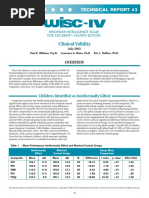 Wisc IV Technical Report 3