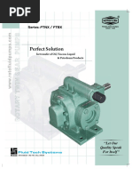 Rotodel FTVXS 400 L Foam Pump Brochure