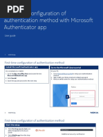 UserGuide First Time Authentication Configuration Auth App