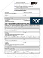 1 Declaração de Dispensa de Licenciamento de Barragens