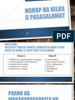 ESP-8 Mga Angkop Na Kilos NG Pasasalamat