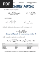 Parcial Calculo II