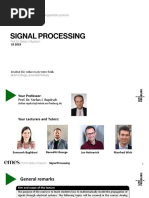 SignalProcessing - SS2023 Part - 1