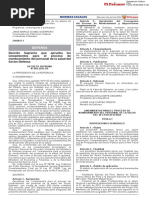 Decreto Supremo Que Aprueba Los Lineamientos para El Proceso Decreto Supremo N 003 2023 de 2166910 1