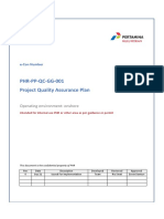 PHR-PP-QC-GG-001 Project Quality Assurance Plan