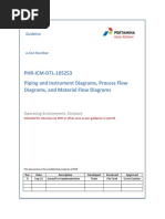 PHR-ICM-DTL-105253 Piping and Instrument Diagrams, Process Flow Diagrams, and Material Flow Diagrams