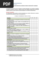 Cuestionario para Medir Expectativas y Dinámica de Grupo