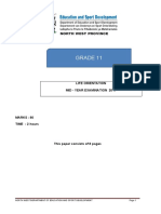 Life Orientation GR 11 Paper