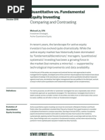 Quant Investing Comparing and Contrasting Part 1 of 3