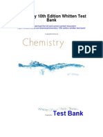 Chemistry 10th Edition Whitten Test Bank