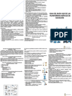 Guia Del Buen Uso de Las Plataformas de Elevacion