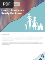 Health Insurance Ready Reckoner