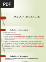 REVIEW Accounting Cycle