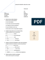 Fiche 1 Le Présent de L'indicatif - Verbes Être Et Avoir