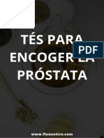 3 - Tés para Encoger La Próstata