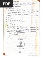 C Control Statements