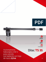 ES Ditec TS35AC Brochure