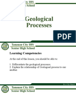 4.1 Geological Processes