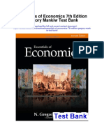 Essentials of Economics 7th Edition Gregory Mankiw Test Bank