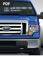 2009 Ford f150 Press Kit