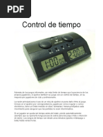 Control de Tiempo