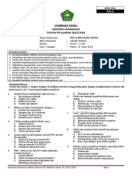 Soal AM Akidah Akhlak IX - 2023