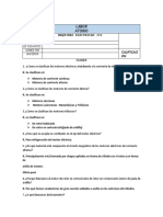 Examen de Cuarto Semestre Electricidad Industrial