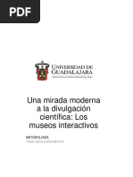 Una Mirada Moderna A La Divulgación Científica: Los Museos Interactivos