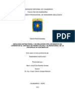 Jose Elias Mantilla Quispe - Geología Estructural y Su Relación Con Los Mantos de