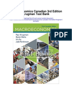 Macroeconomics Canadian 3rd Edition Krugman Test Bank