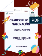 Cuadernillo de Valoración de Condiciones Académicas VF Final