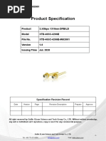 To56 2.5g DFB Laser Diode 1310nm Data Sheet 602001