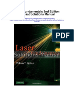 Laser Fundamentals 2nd Edition Silfvast Solutions Manual