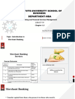 Lecture 1.2.1 Introduction To Merchant Banking