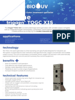 BIO UV - Triogen - Datasheet Ozone TOGC XIS 2