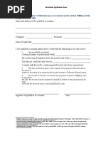 Sophisiticated Professional Investor Forms