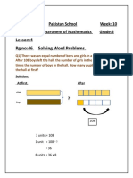 Grade 5 Maths Word Problems