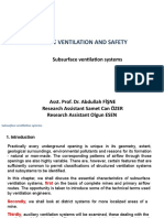 9 - Subsurface Ventilation Systems