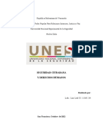 Trabajo de Derechos Humanos y Seguridad Ciudadana