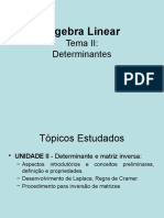 Algebra Linear Determinantes.2