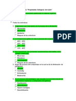 EVALUACIÓN AA3-EV1. Cuestionario Propiedades Biológicas Del Suelo