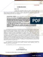 Comunicado y Formato de Retiro de HNG Editable