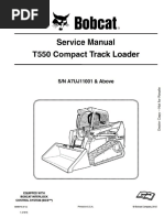 Bobcat T550 Service Manual