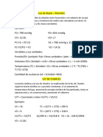 Formulas de Las Leyes