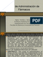 Via de Administraciเn de Fตrmacos