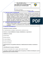 PLANO DE AULA Espaço Confinado Supervisores